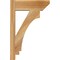 Ekena Millwork Imperial Slat Rough Sawn Outlooker, Western Red Cedar, 6"W x 16"D x 24"H OUT06X16X24IMP06RWR - alternate 2